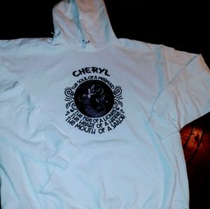 CHERYL NAME PERSONALIZED HOODIED SWEATER